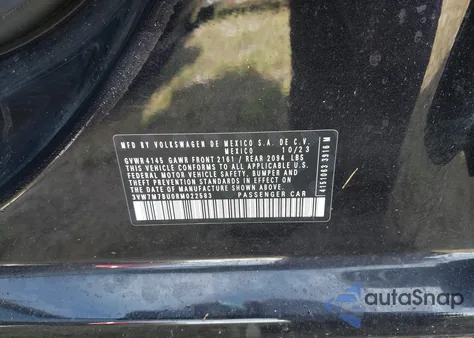 2024 Volkswagen Jetta Se from USA, damaged, VIN 3VW7M7BU0RM022583